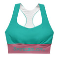 Longline sports bra