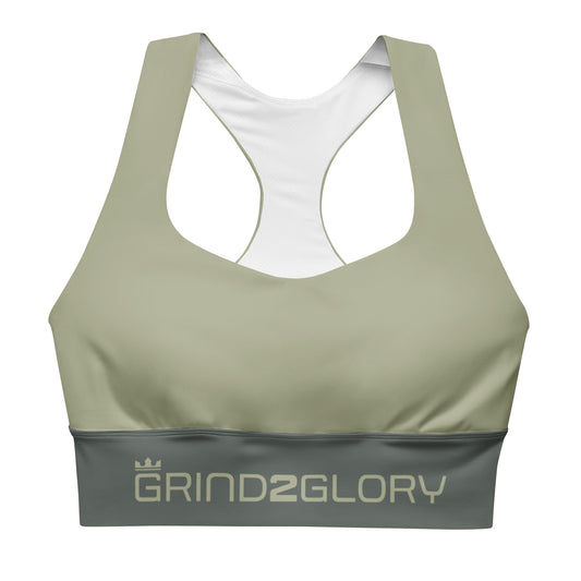 Longline sports bra